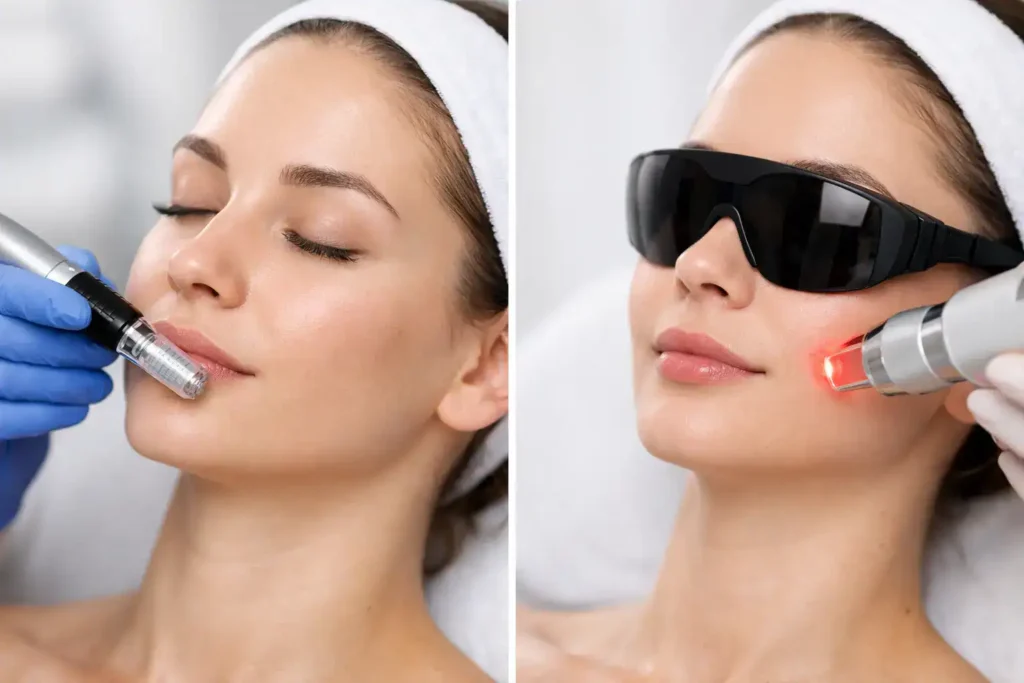Microneedling vs. Laser Resurfacing: Finding the Right Path to Smoother, Healthier Skin