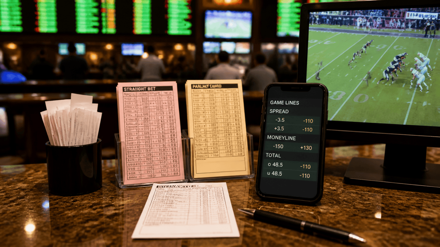 Sports betting Malaysia with odds slips and a match screen